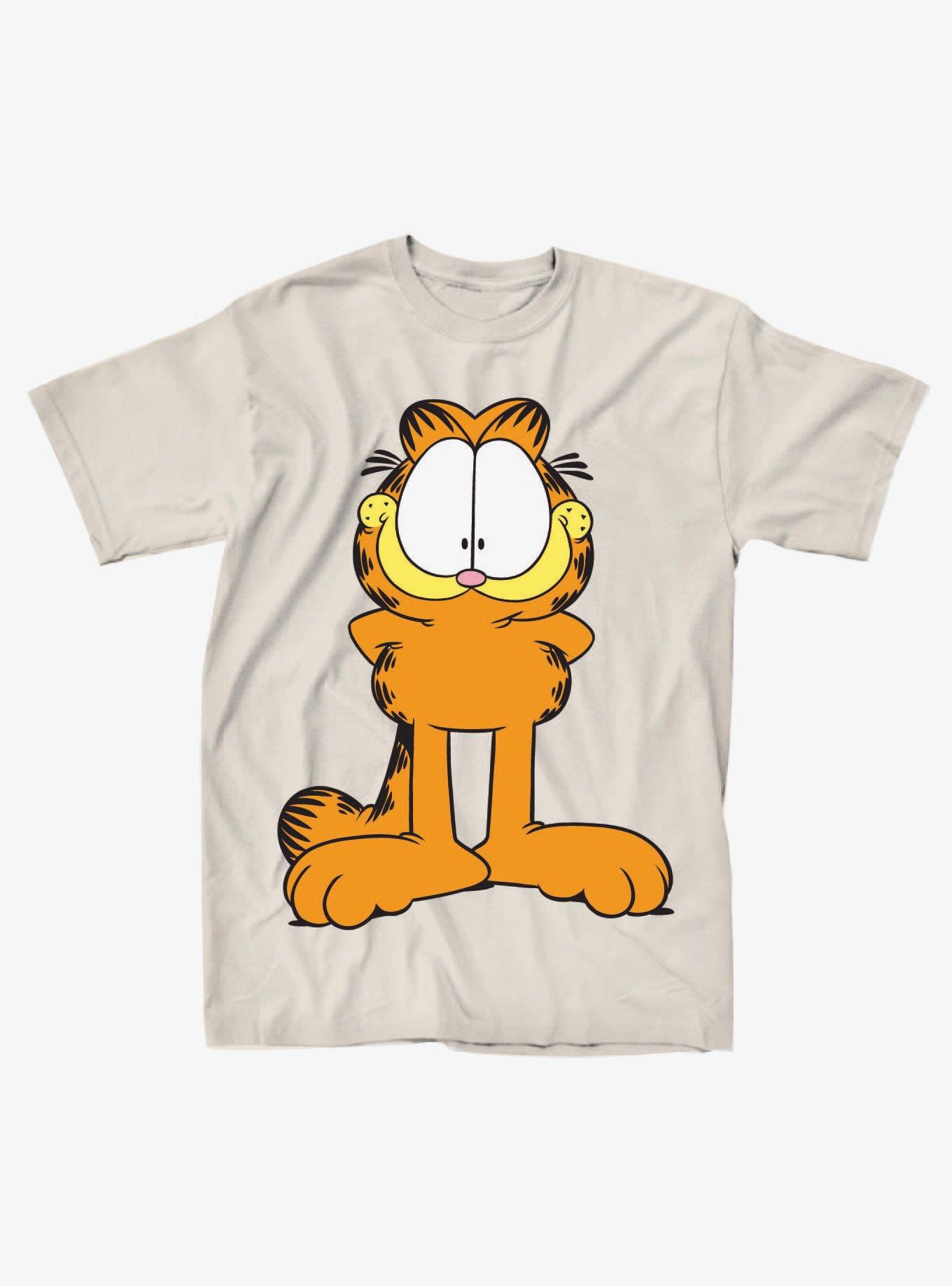 Garfield Posing Double-Sided Boyfriend Fit Girls T-Shirt, , hi-res