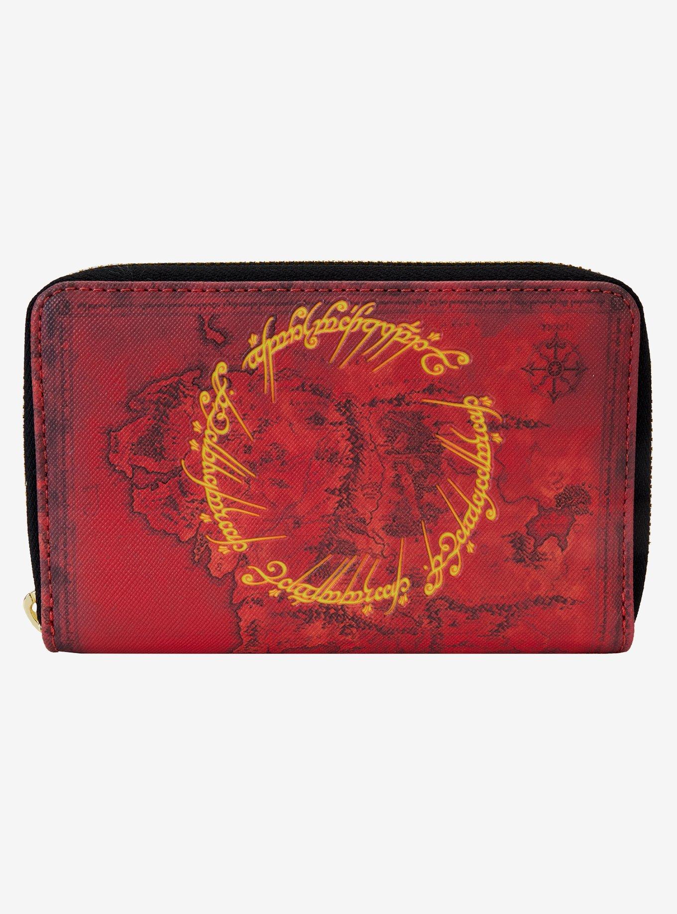 Loungefly The Lord Of The Rings The One Ring Glow-In-The-Dark Zipper Wallet, , hi-res