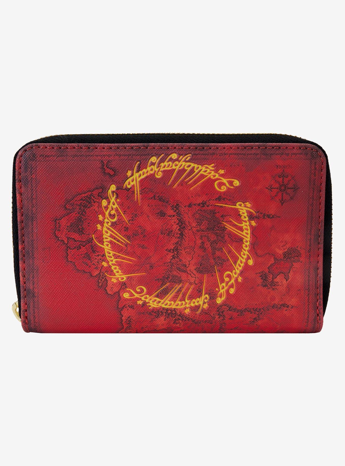 ☆Loungefly☆The Lord Of The Rings Wallet Loungefly The Lord Of The Rings The One Ring Glow-In-The