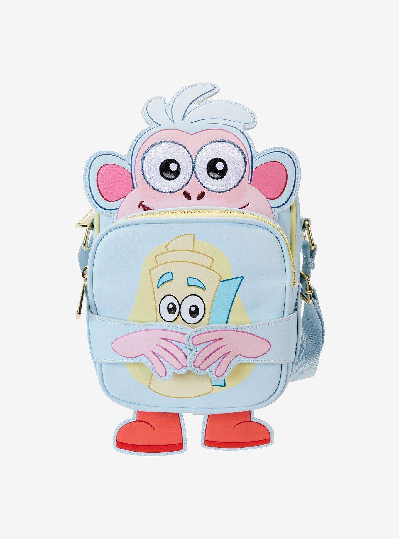 バッグ Dora Loungefly Dora The Explorer Boots Crossbody Bag | Hot Topic