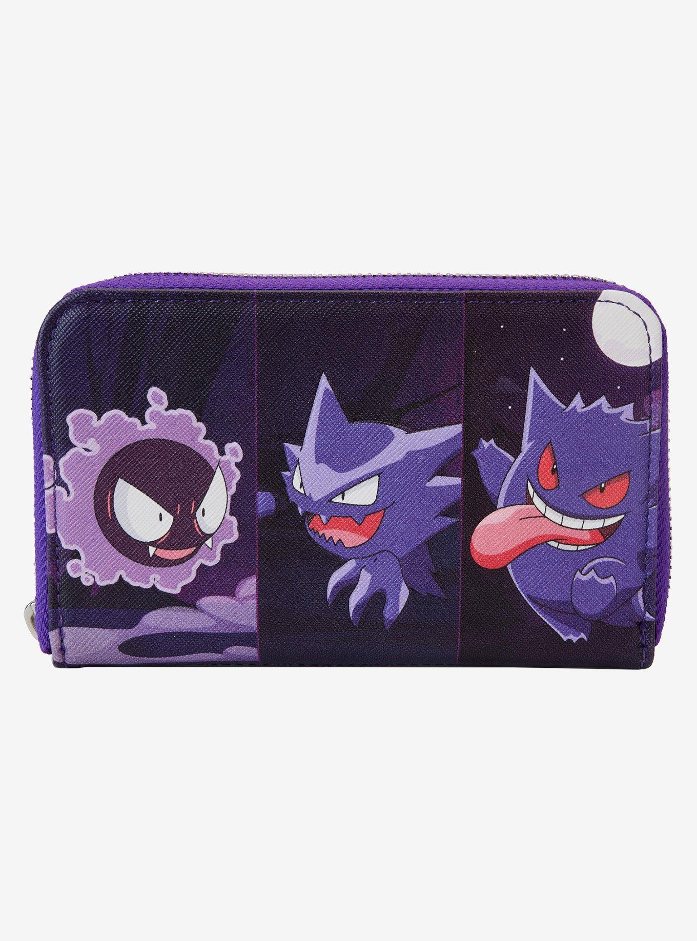 Loungefly Pokémon Gastly Evolutions Zipper Wallet, , hi-res