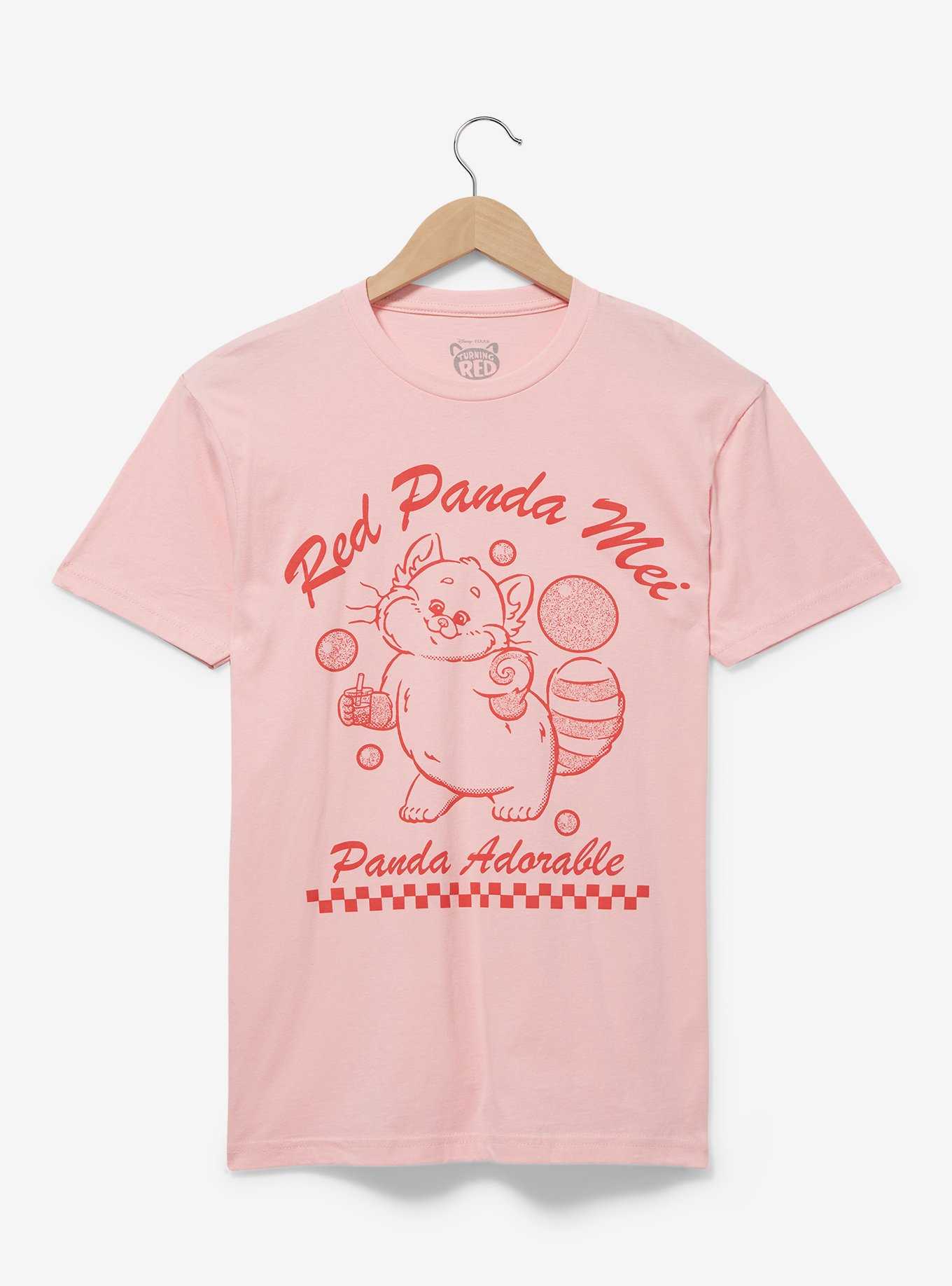 Disney Pixar Turning Red Mei Panda Boba Women's T-Shirt - BoxLunch Exclusive, , hi-res