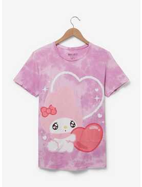 Sanrio Emo-Kyun My Melody Glitter Heart Women's T-Shirt - BoxLunch Exclusive, , hi-res