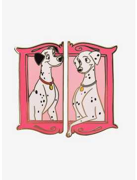 Disney 101 Dalmatians Pongo & Perdita Frame Enamel Pin Set - BoxLunch Exclusive, , hi-res