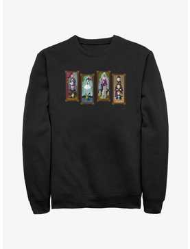Disney The Haunted Mansion Characters Stretching Portraits Sweatshirt, , hi-res