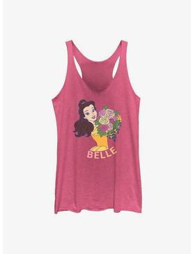 Disney 100 Beauty And The Beast Belle Flowers Womens Tank Top, , hi-res