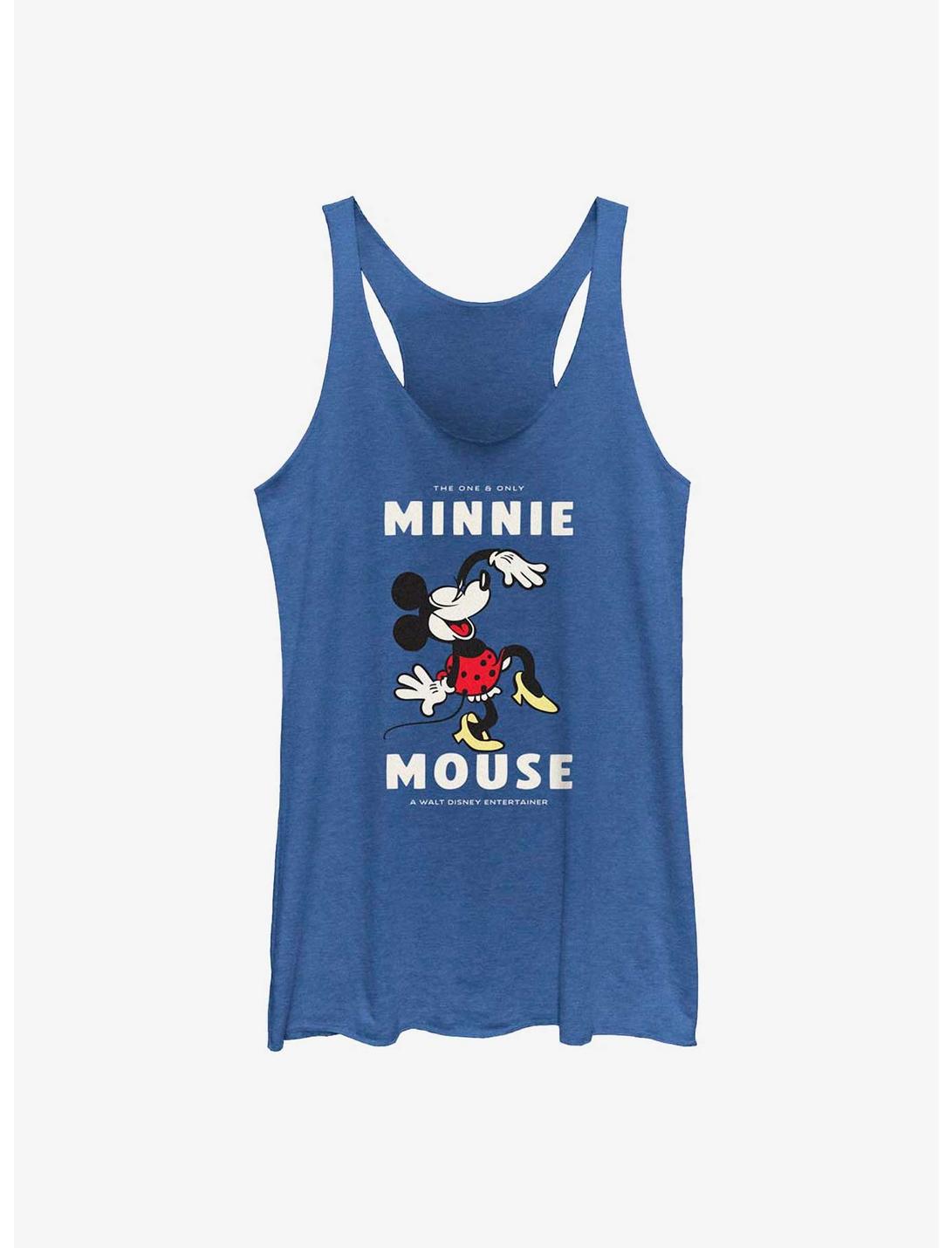 Disney 100 Minnie Mouse Entertainer Minnie Womens Tank Top, ROY HTR, hi-res