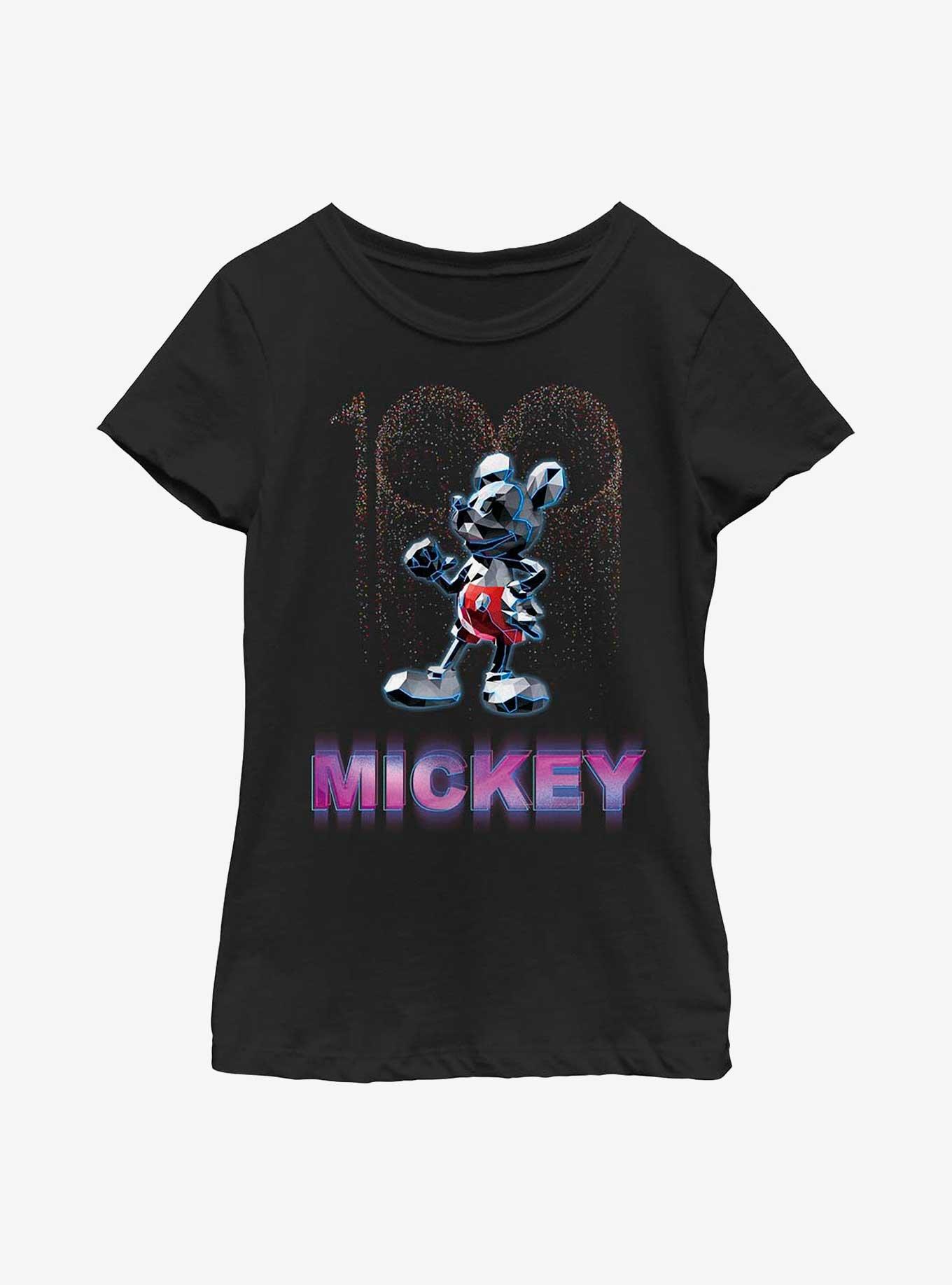 Disney 100 Mickey Mouse Metaverse Mickey Youth Girls T-Shirt, , hi-res