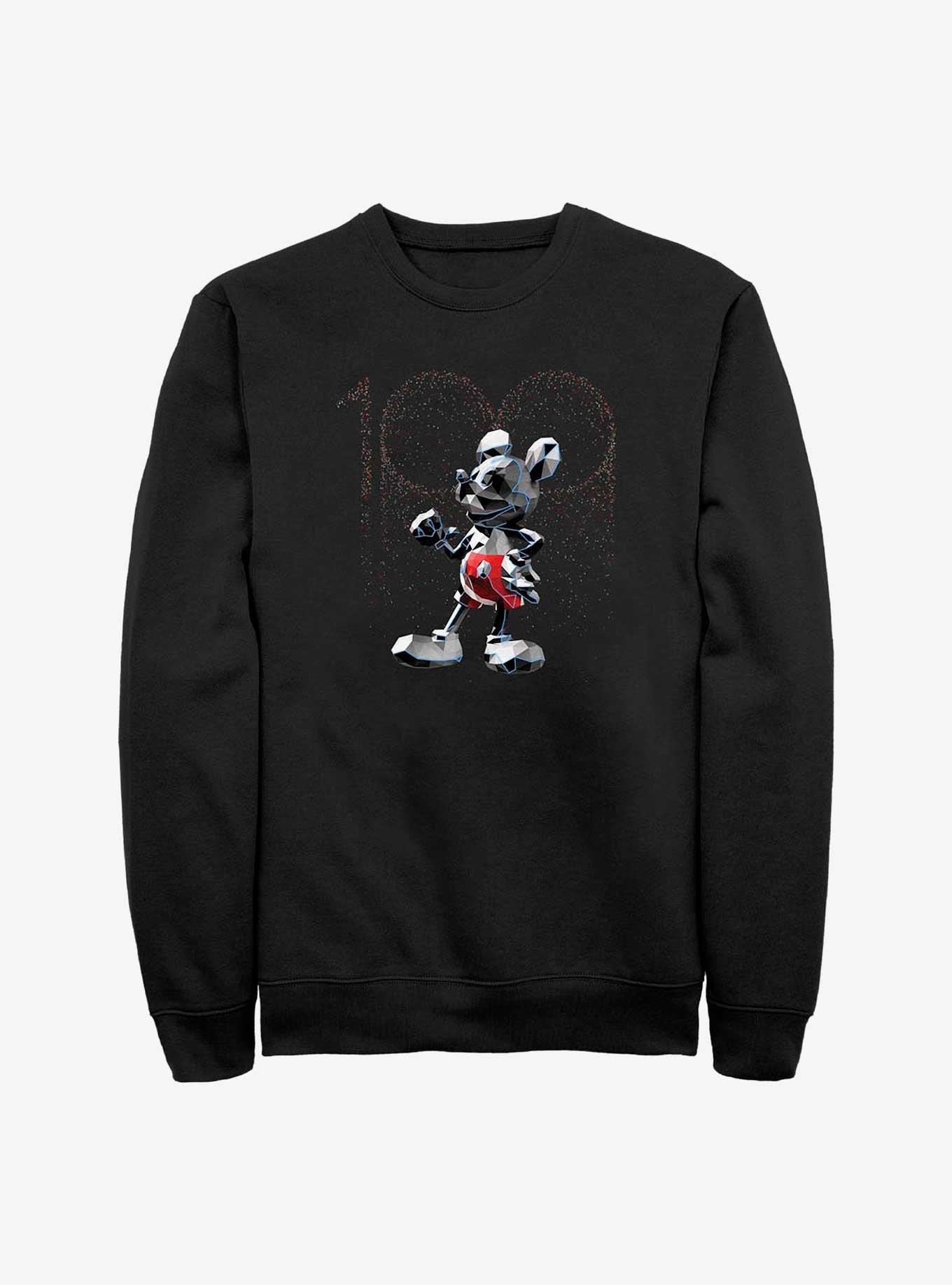 Disney 100 Mickey Mouse Metaverse Mickey Sweatshirt, BLACK, hi-res
