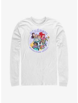 Disney 100 Princesses Kindness Long-Sleeve T-Shirt, , hi-res