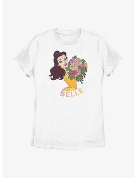 Disney 100 Beauty And The Beast Belle Flowers Womens T-Shirt, , hi-res