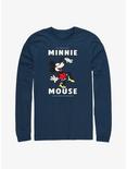 Disney 100 Minnie Mouse Entertainer Minnie Long-Sleeve T-Shirt, NAVY, hi-res