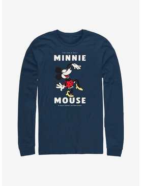 Disney 100 Minnie Mouse Entertainer Minnie Long-Sleeve T-Shirt, , hi-res