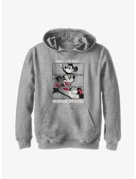 Disney 100 Minnie Mouse Sassy And Sweet Minnie Youth Hoodie, , hi-res