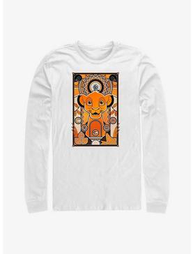 Disney 100 The Lion King Deco Art Long-Sleeve T-Shirt, , hi-res