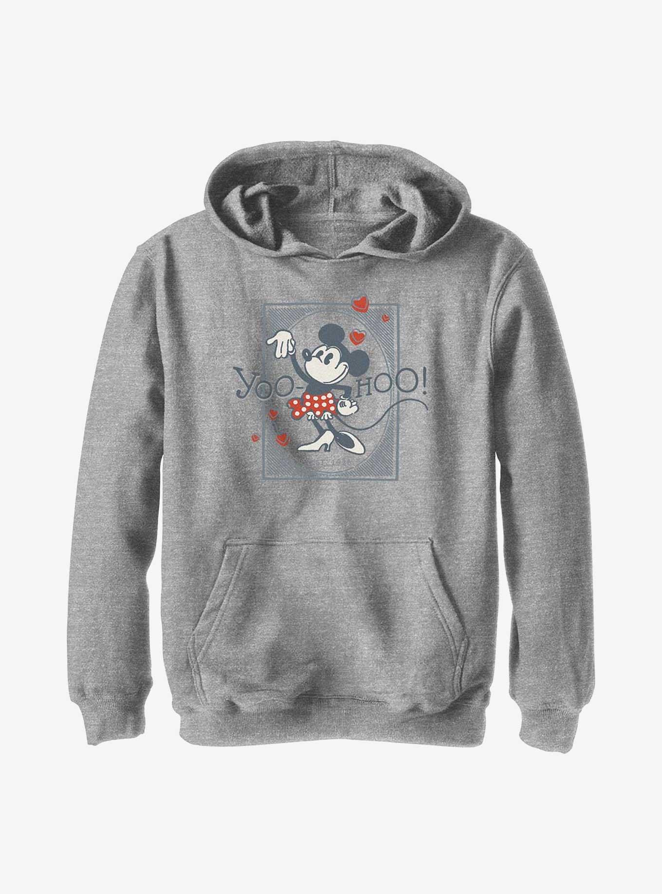 Disney 100 Minnie Mouse Yoo Hoo Minnie Youth Hoodie, , hi-res