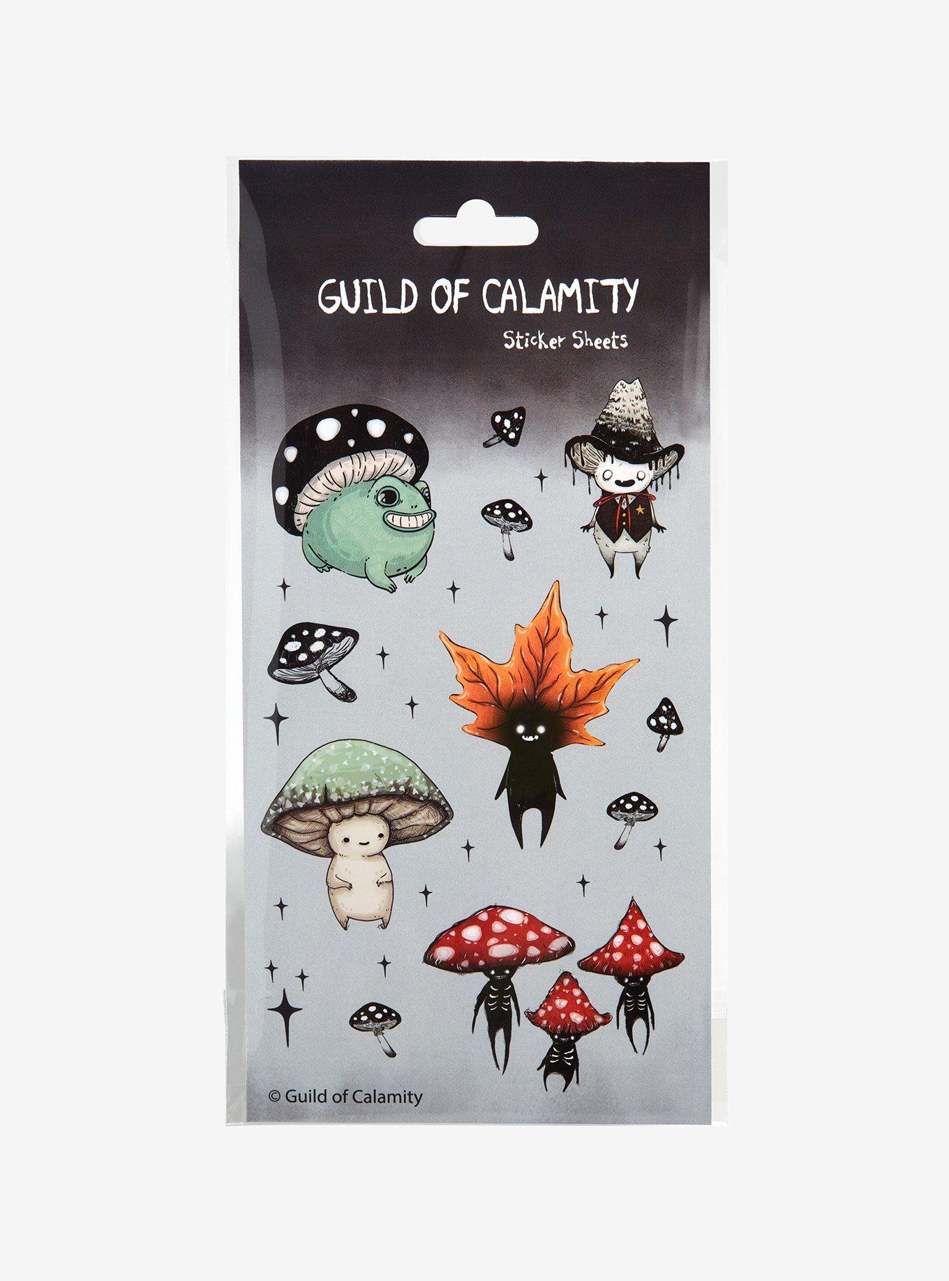 Guild Of Calamity Mushroom Creatures Sticker Sheet, , hi-res