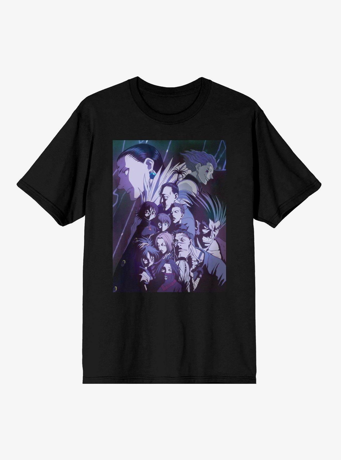 Hunter X Hunter Phantom Troupe Tonal Poster T-Shirt, BLACK, hi-res