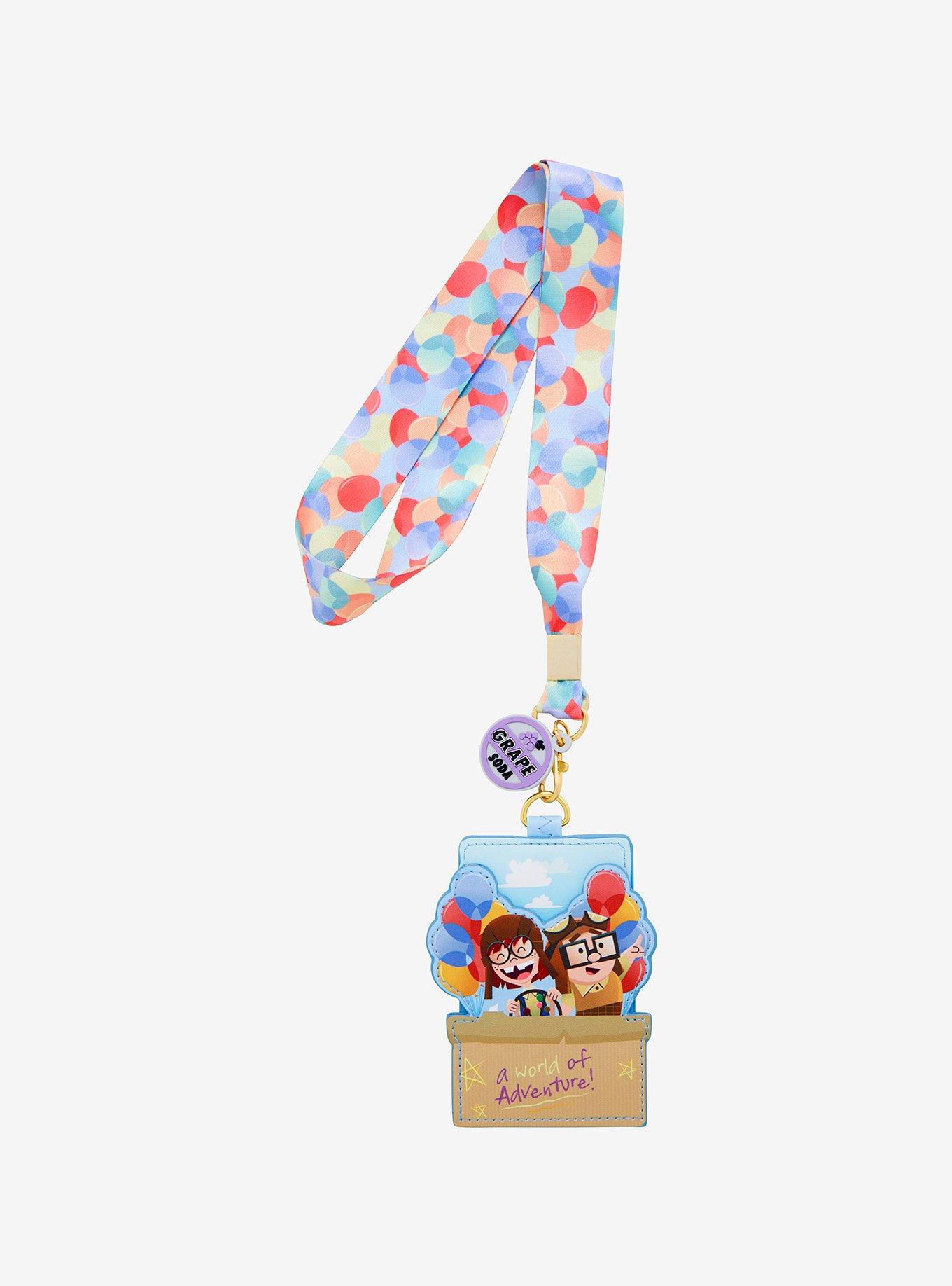 Loungefly Disney Pixar Up Lanyard With Cardholder, , hi-res