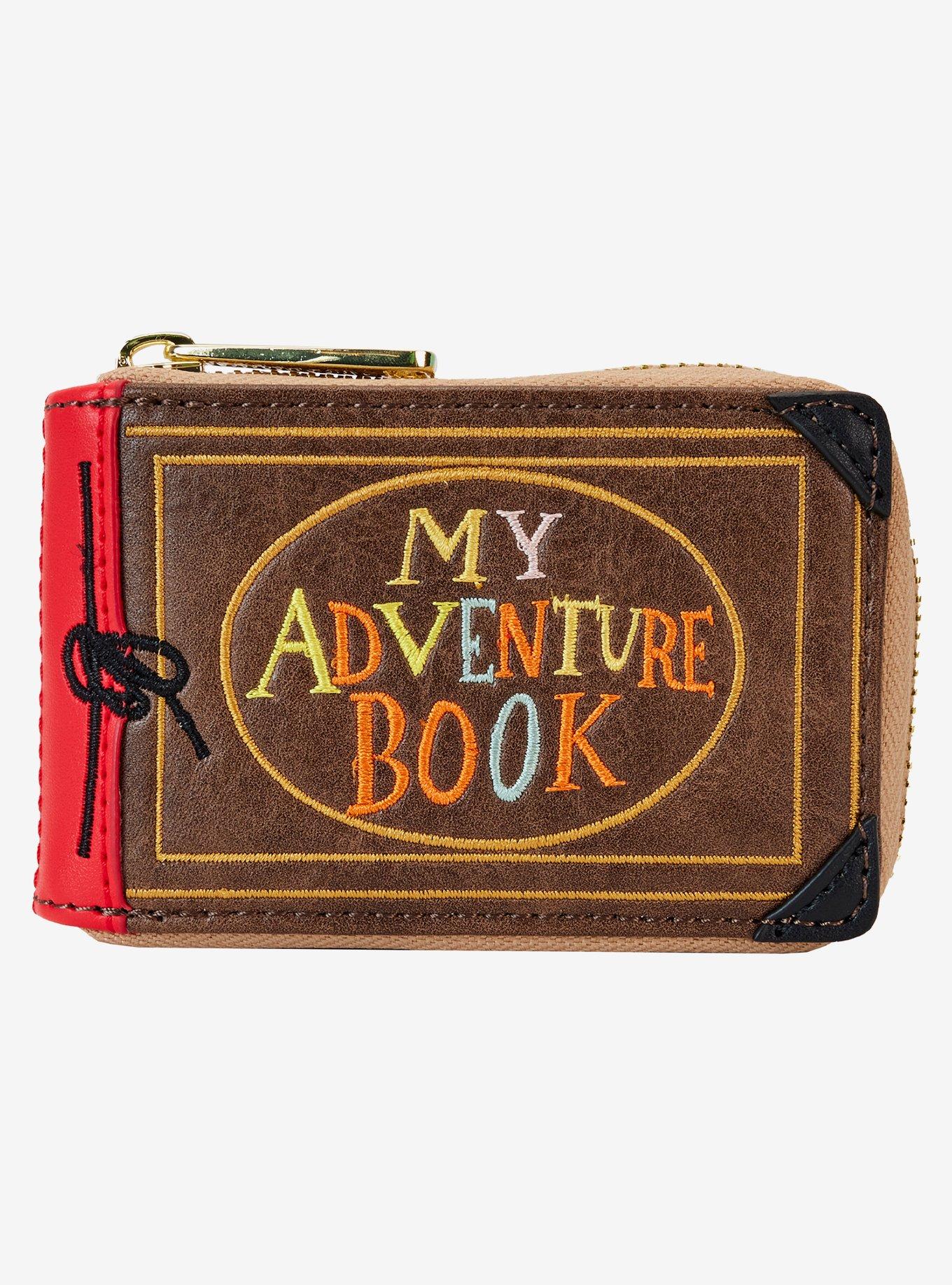 Loungefly Disney Pixar Up Adventure Book Accordion Small Zip Wallet