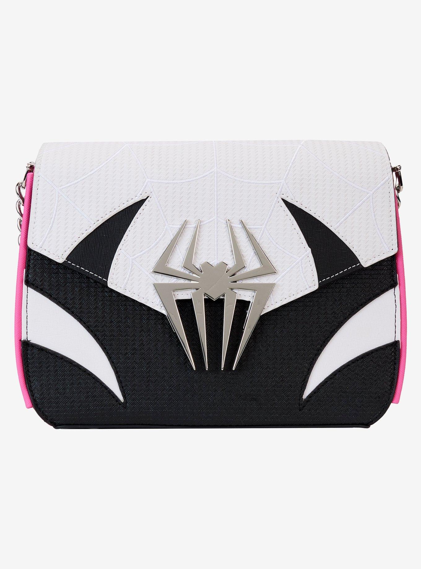 Loungefly Spider-Man: Across the Spider-Verse Spider Gwen Logo Crossbody Bag, , hi-res