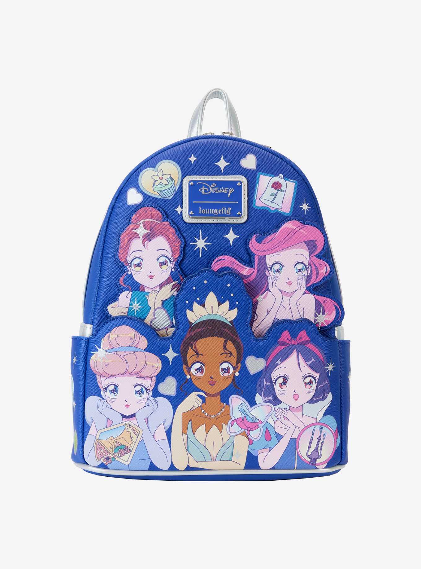 Loungefly Disney Princess Manga Portrait Mini Backpack, , hi-res
