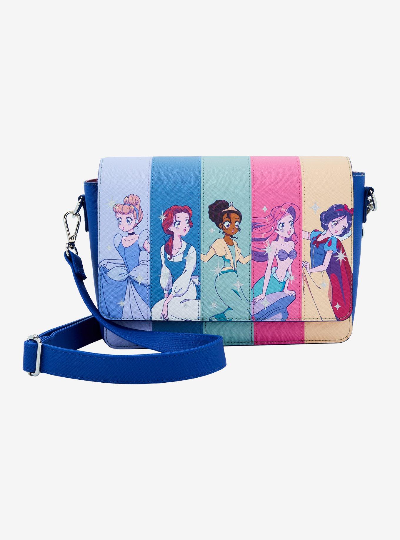 Loungefly Disney Princess Manga Panel Portrait Crossbody Bag, , hi-res