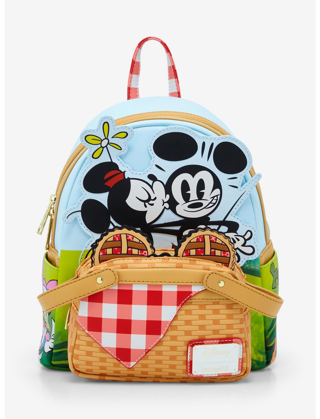 Loungefly Disney Mickey & Minnie Perfect Picnic Scented Mini Backpack, , hi-res