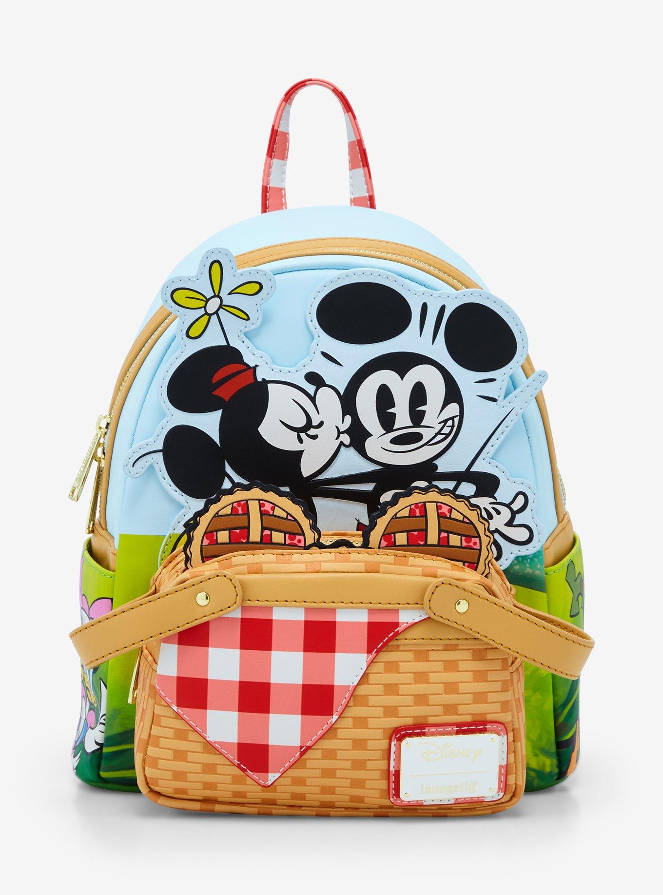 Loungefly Disney Mickey Minnie Perfect Picnic Scented Mini Backpack BoxLunch