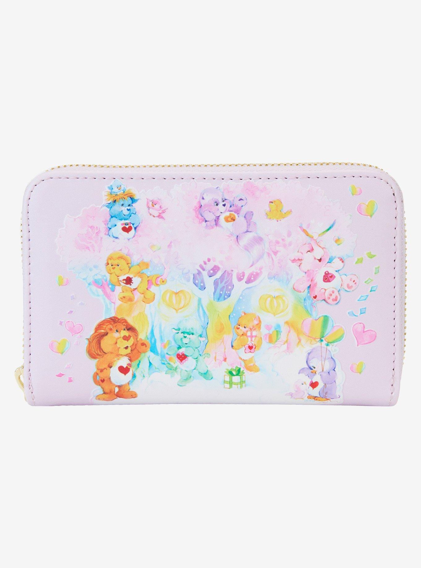 ☆Loungefly☆Care Bears Exclusive Tenderheart Bear Wallet Care Bears Exclusive Tenderheart Bear Plush Cosplay Zip
