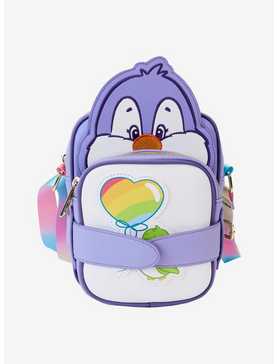 Loungefly Crossbuddies Care Bears Cozy Heart Penguin Crossbody Bag and Coin Purse, , hi-res