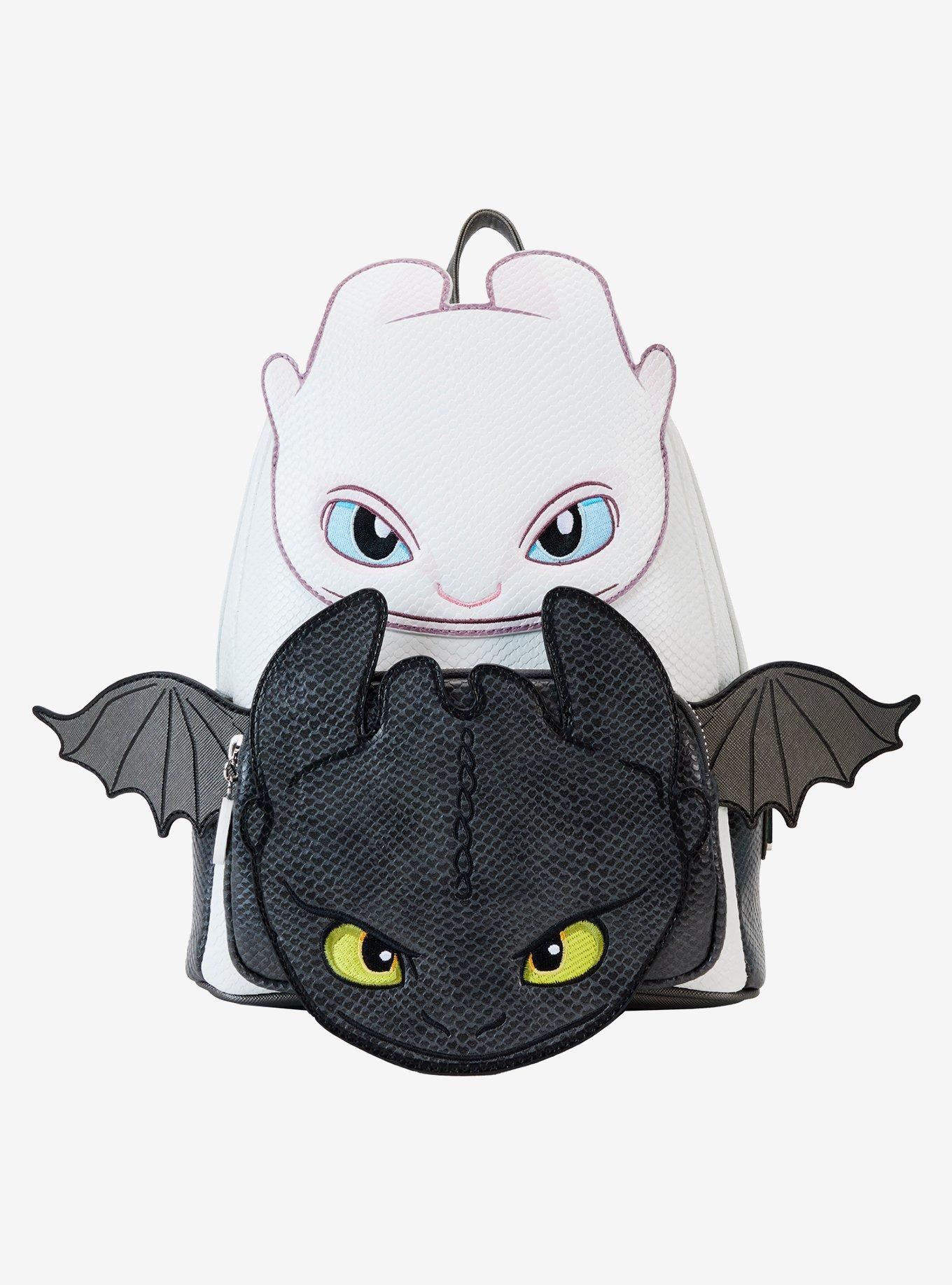 Loungefly DreamWorks How to Train Your Dragon Toothless and Light Fury Mini Backpack BoxLunch