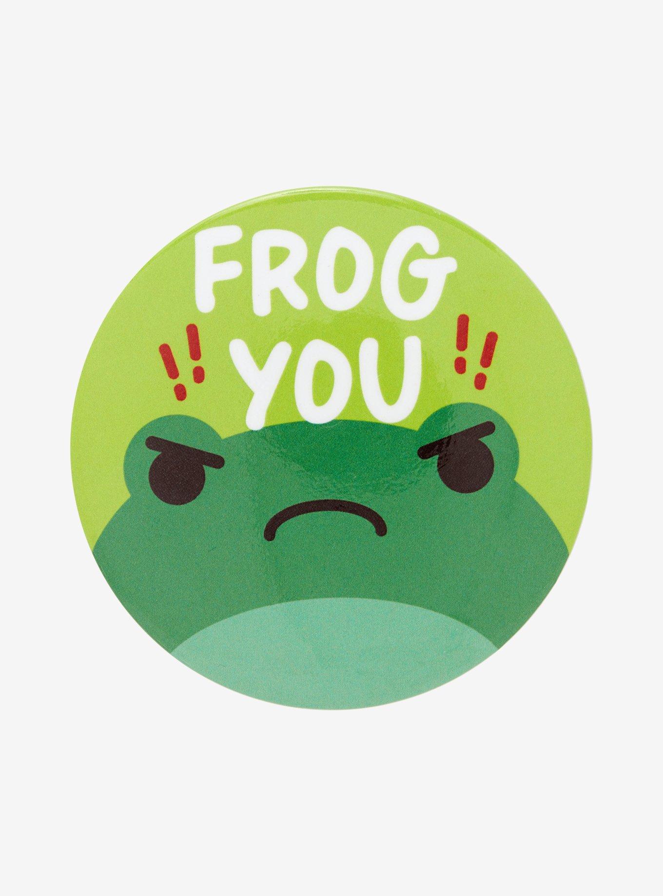 Frog You 3 Inch Button, , hi-res