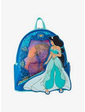 Loungefly Disney Aladdin Jasmine Lenticular Mini Backpack, , hi-res