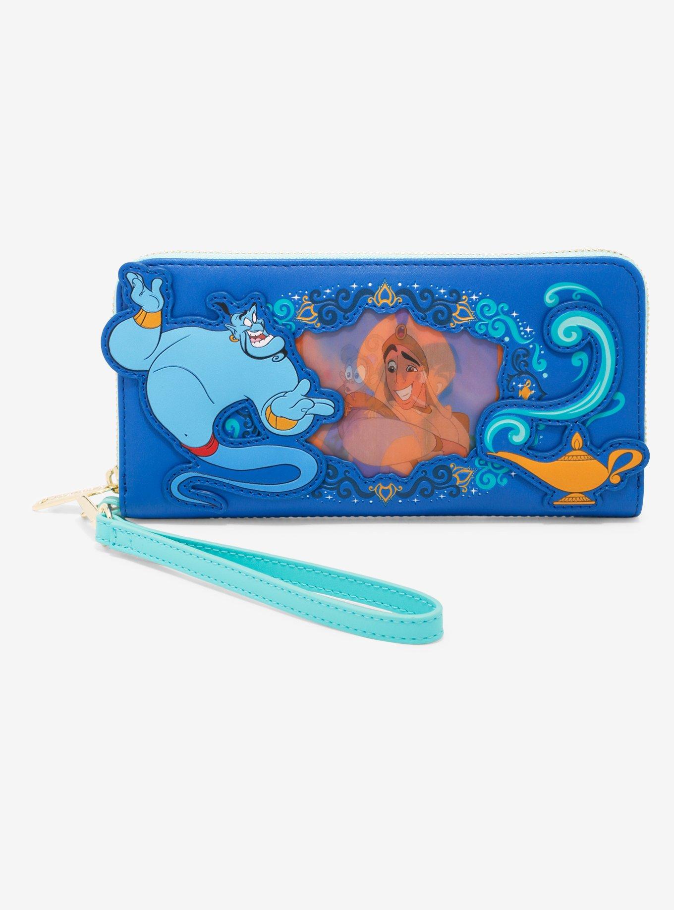 Loungefly Disney Aladdin Genie Lenticular Zipper Wallet, , hi-res