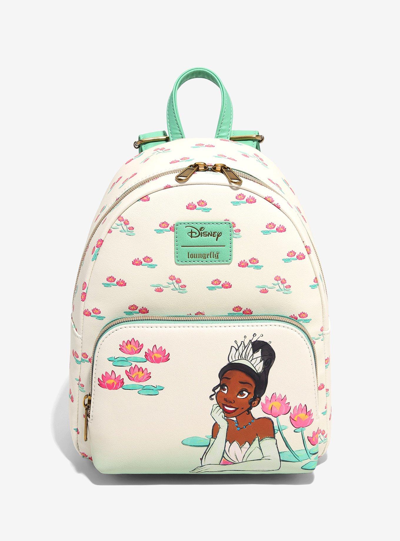 Loungefly The Princess & The Frog Tiana Water Lilies Mini Backpack, , hi-res