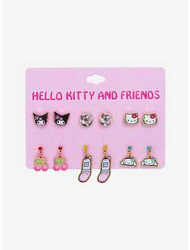 Hello Kitty And Friends Kogyaru Earring Set, , hi-res