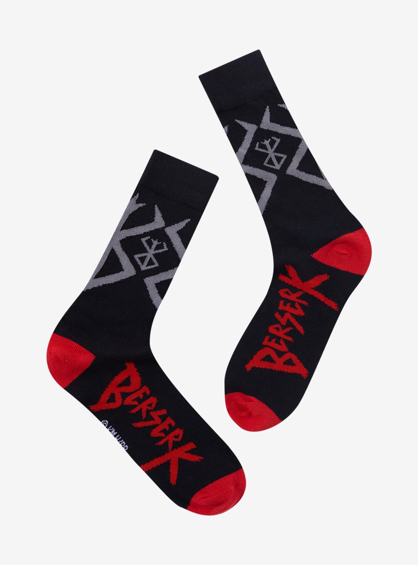 Berserk Brand Of Sacrifice Crew Socks, , hi-res