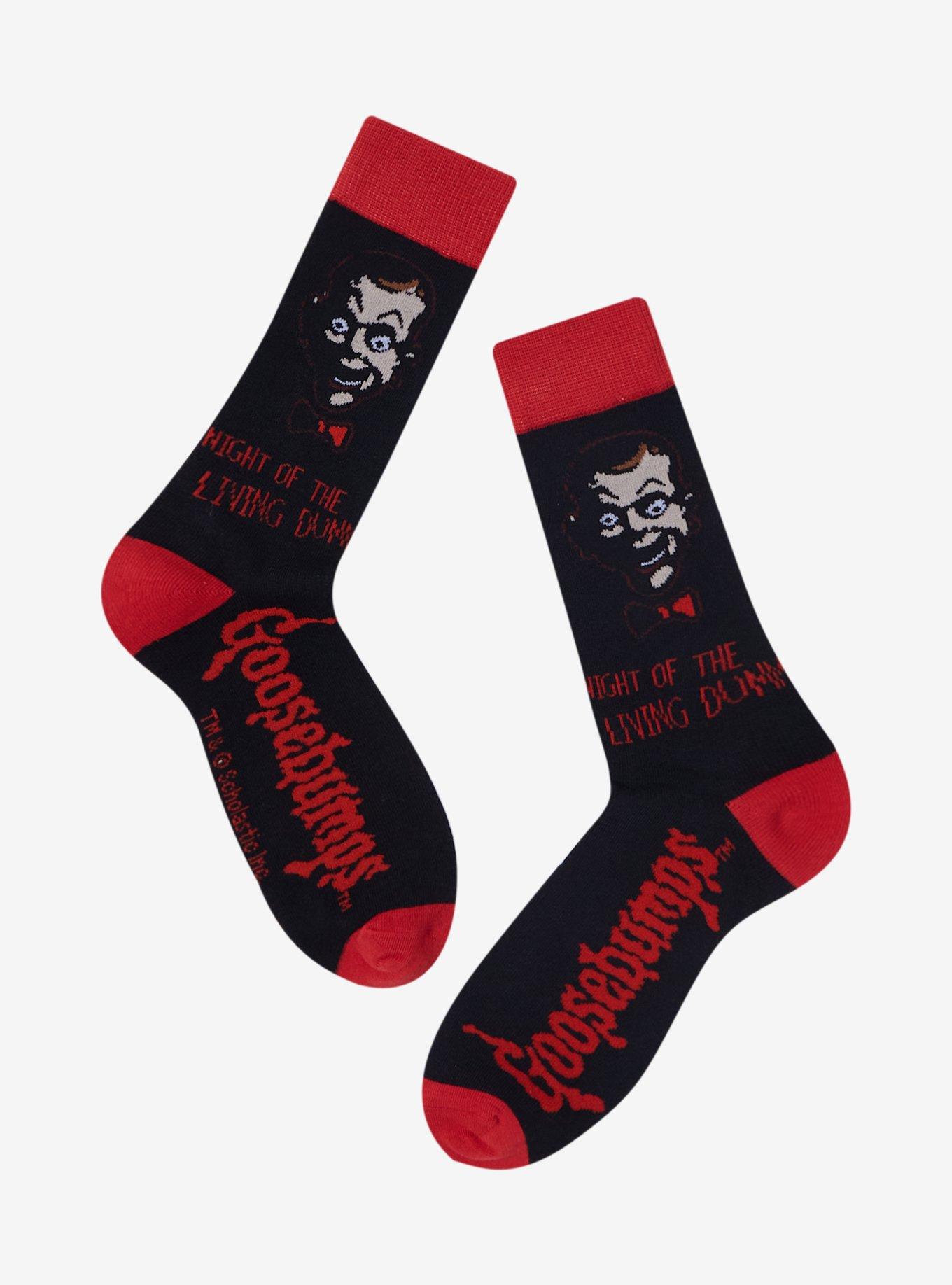 Goosebumps Living Dummy Crew Socks, , hi-res