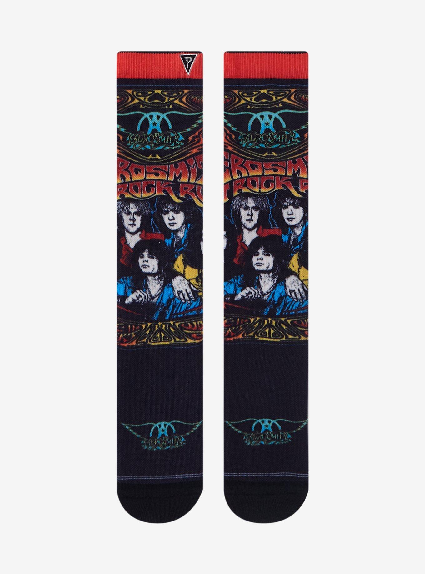 Perri's Aerosmith Group Crew Socks, , hi-res