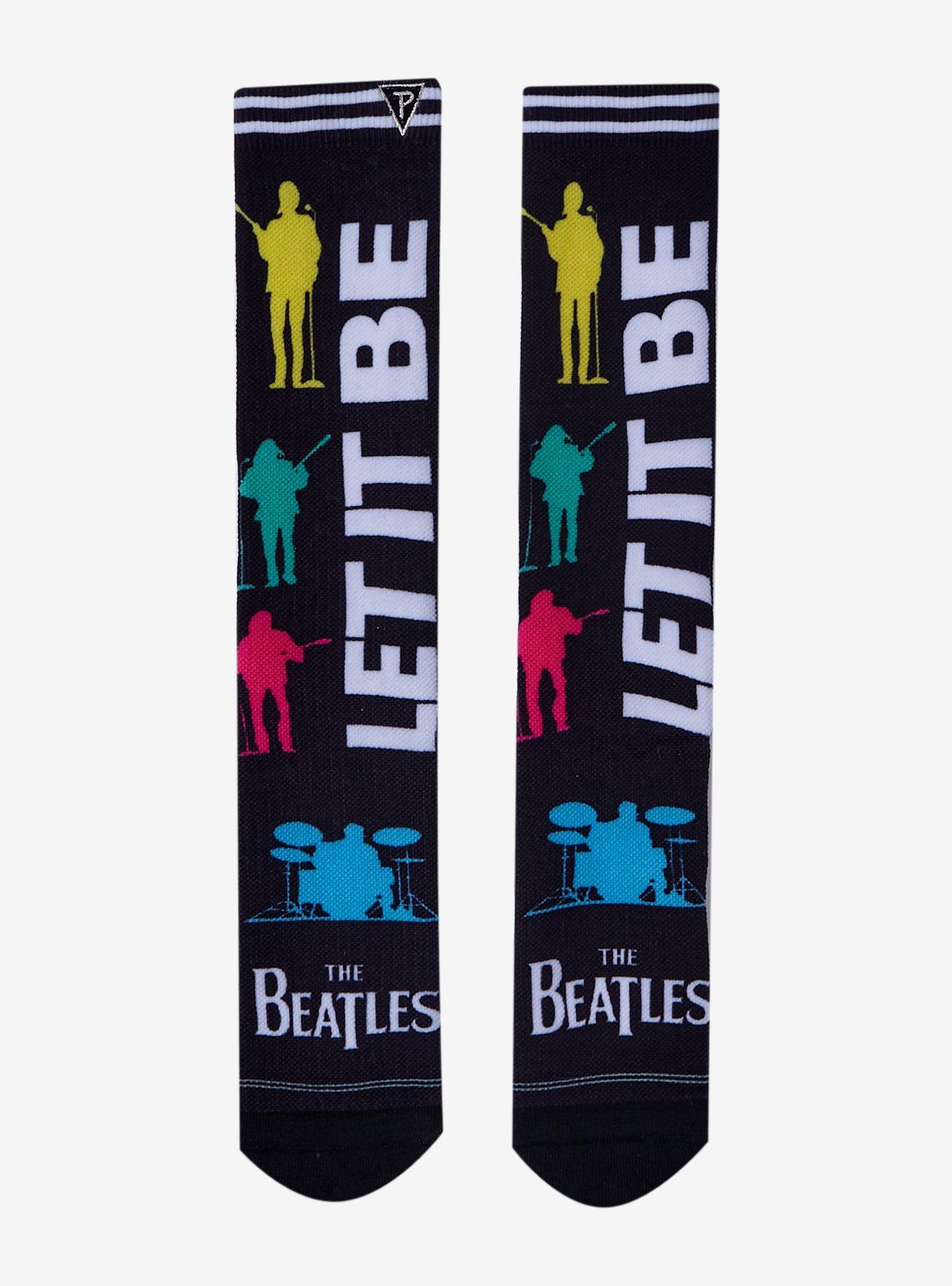 Perri's The Beatles Let It Be Crew Socks, , hi-res