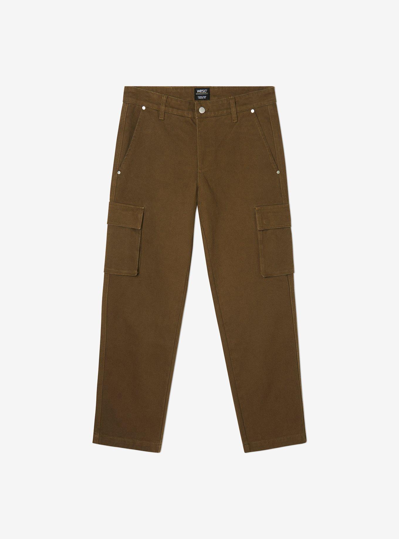 WeSC Relax Fit Cargo Pants Olive, OLIVE, hi-res