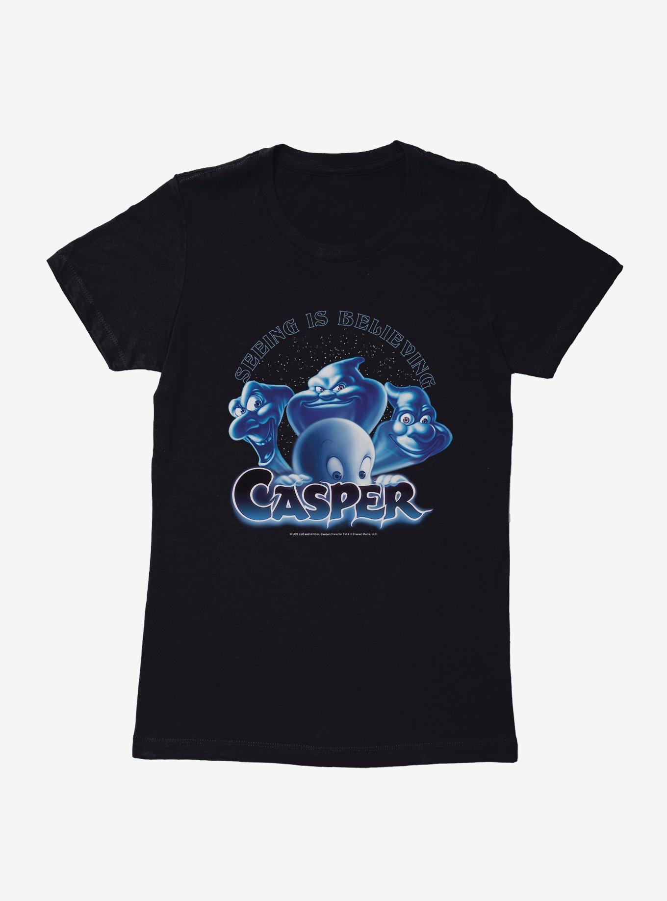 Casper Seeing Is Believing Womens T-Shirt, BLACK, hi-res