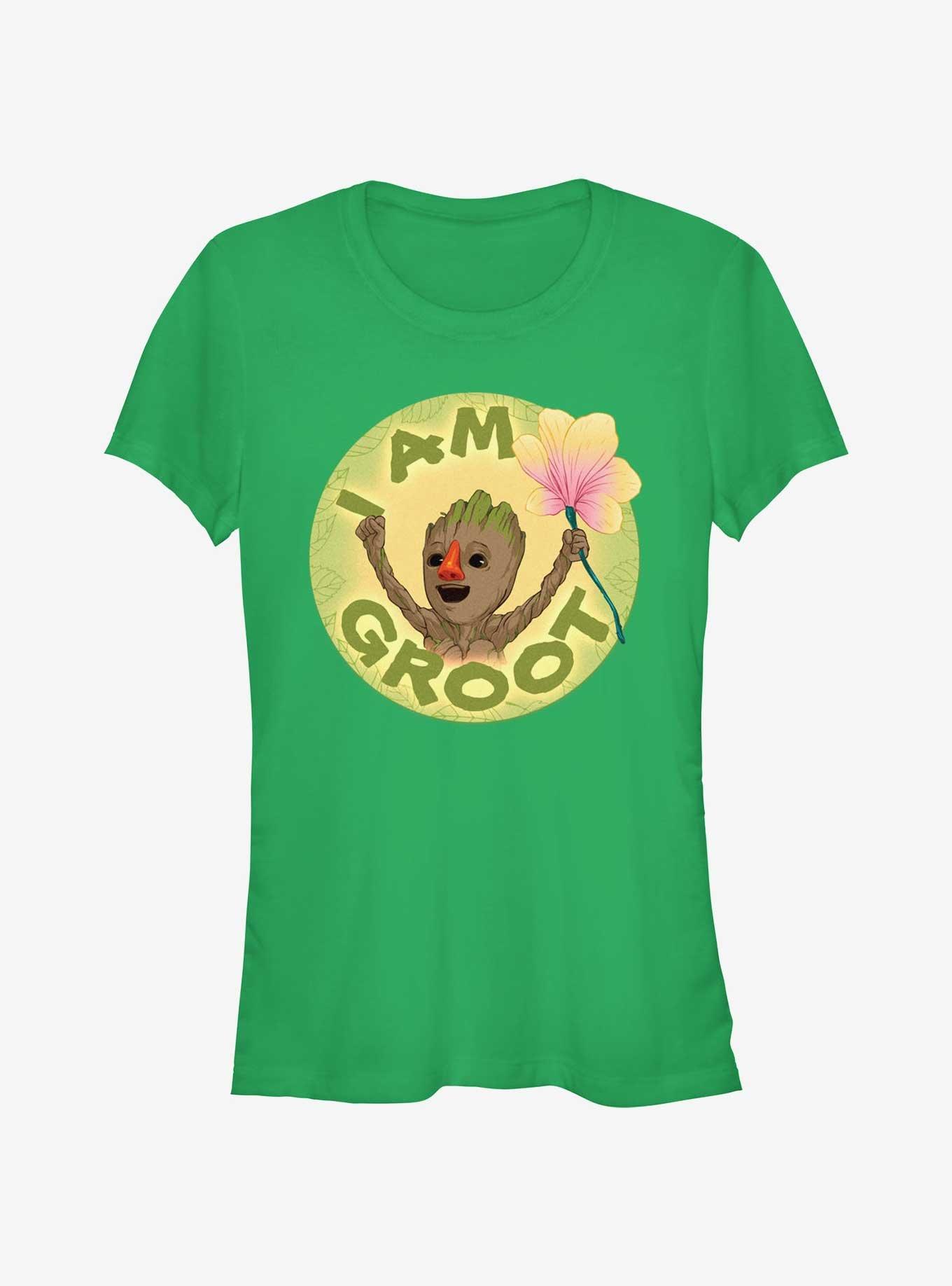 Marvel Guardians Of The Galaxy Groot With Flower Girls T-Shirt, , hi-res