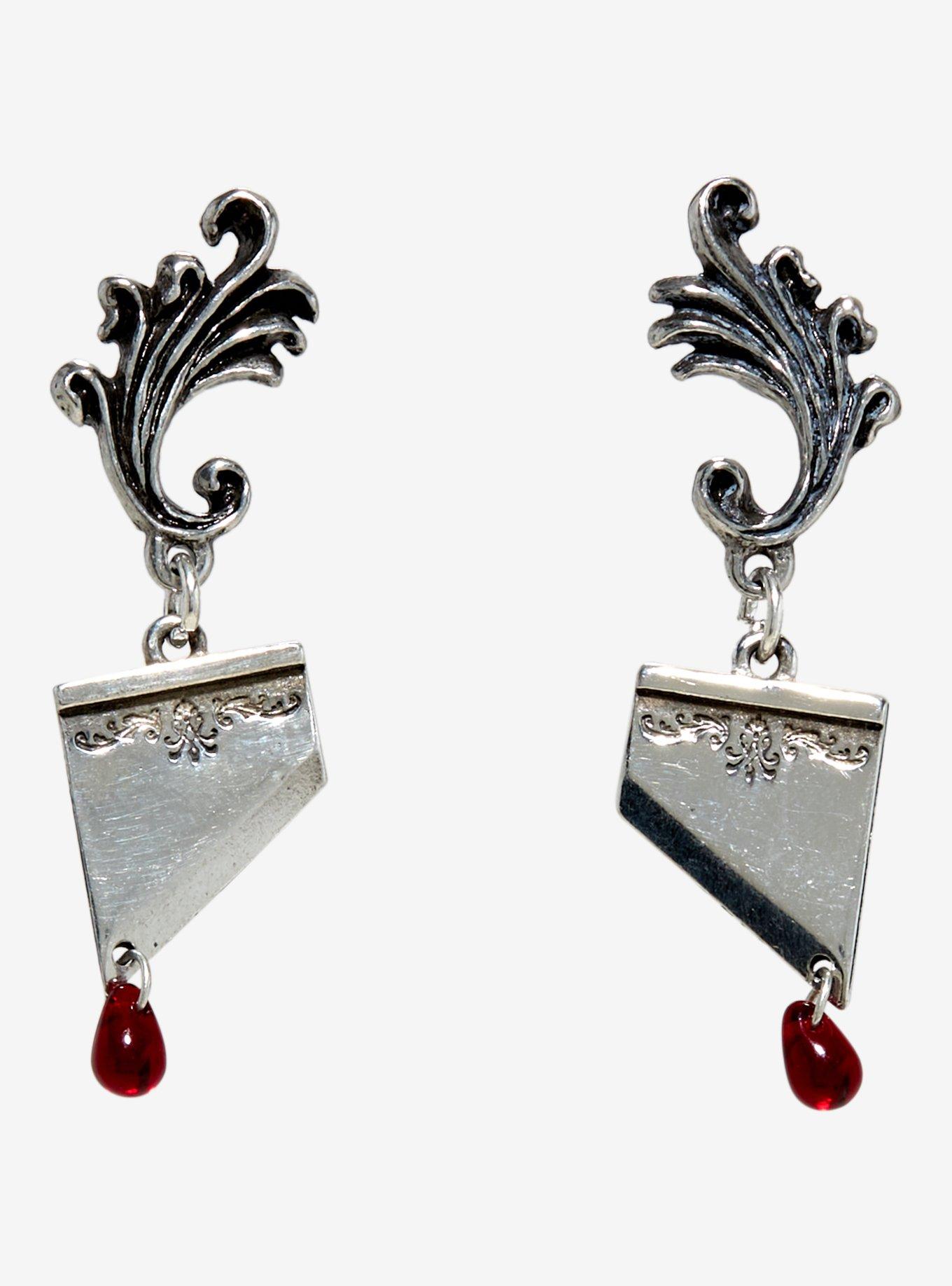 Alchemy Of England Marie Antoinette Guillotine Drop Earrings, , hi-res