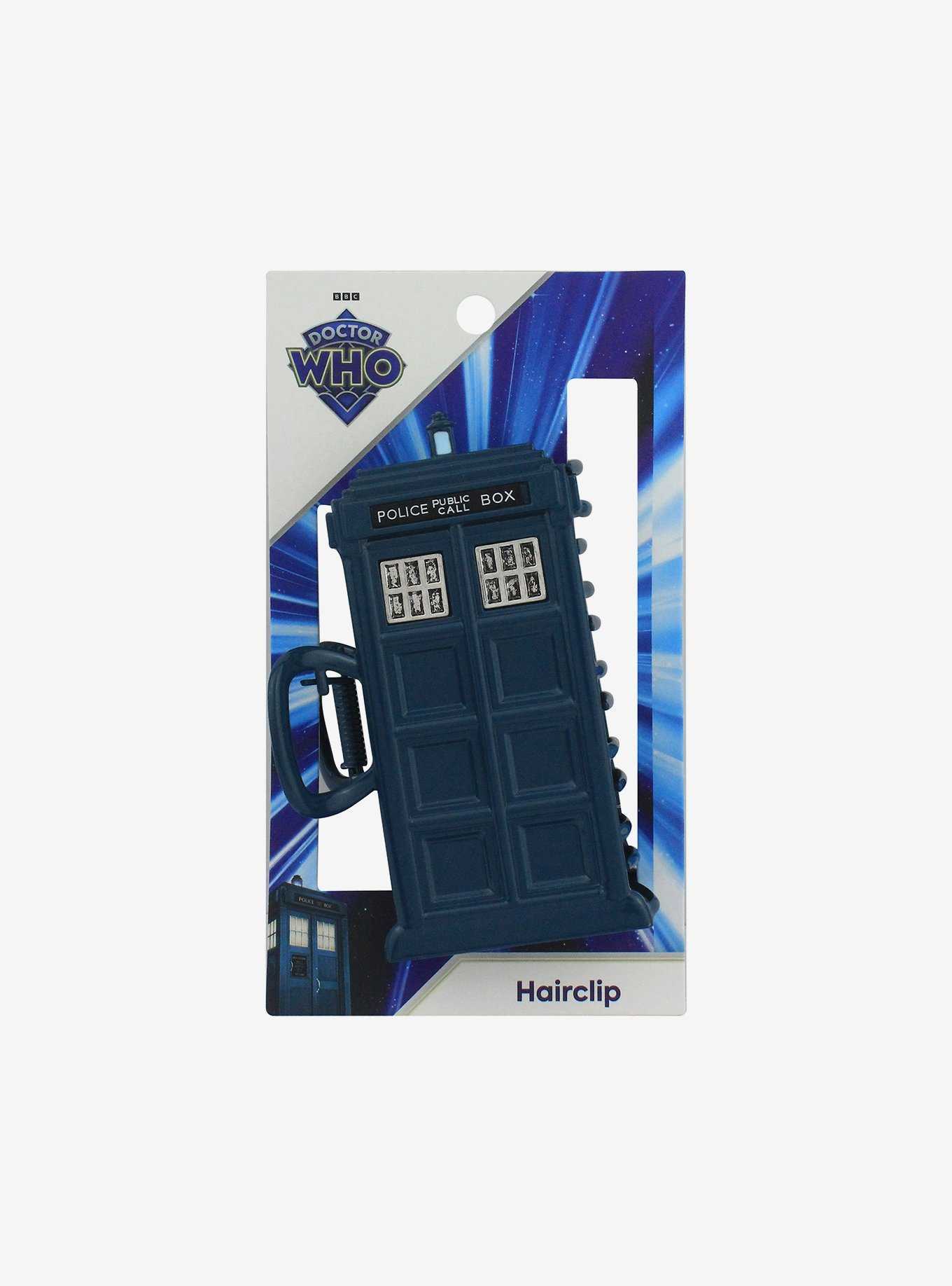 Doctor Who TARDIS Claw Hair Clip, , hi-res