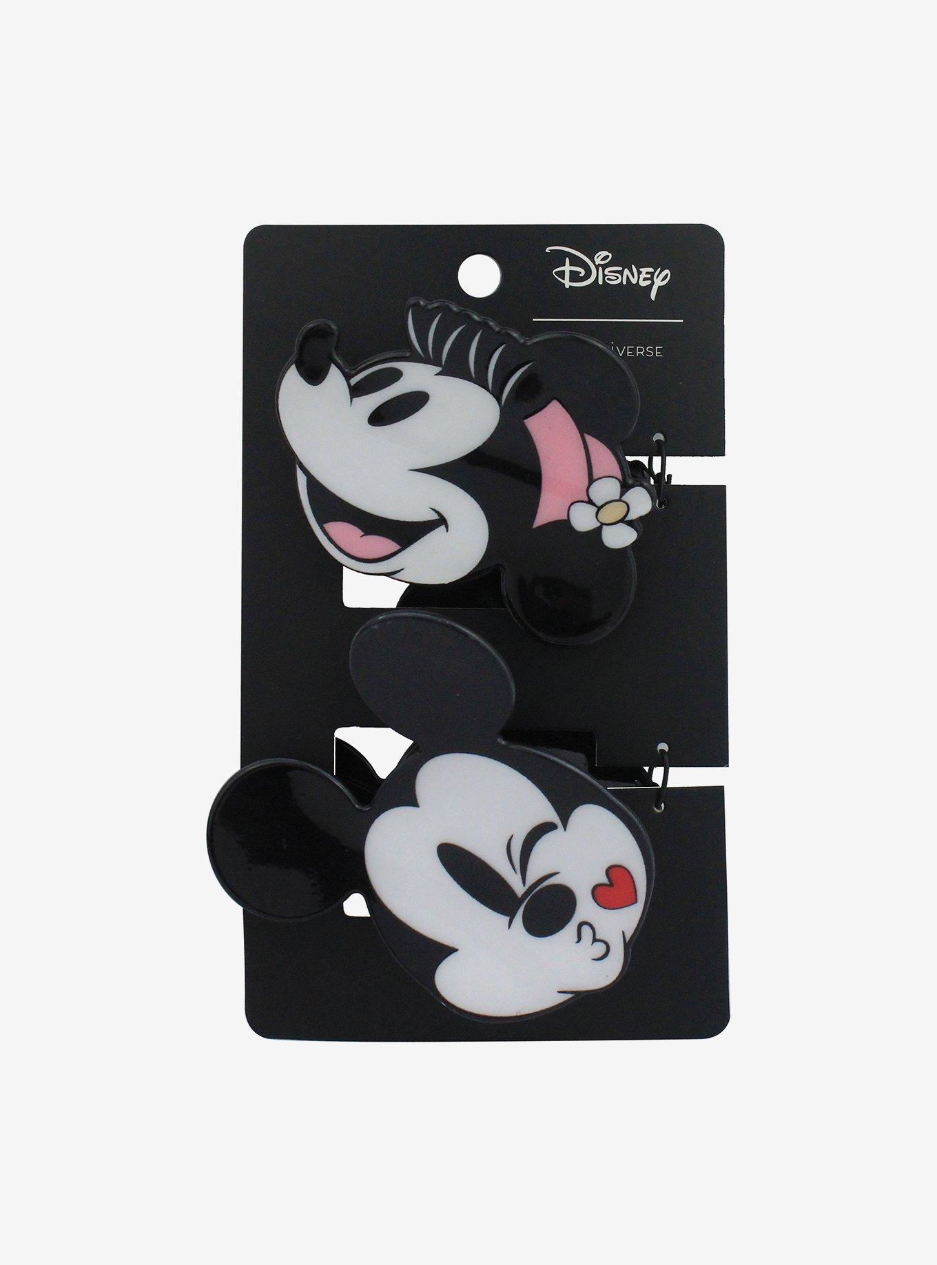 Her Universe Disney Mickey Mouse & Minnie Mouse Claw Hair Clip Set, , hi-res