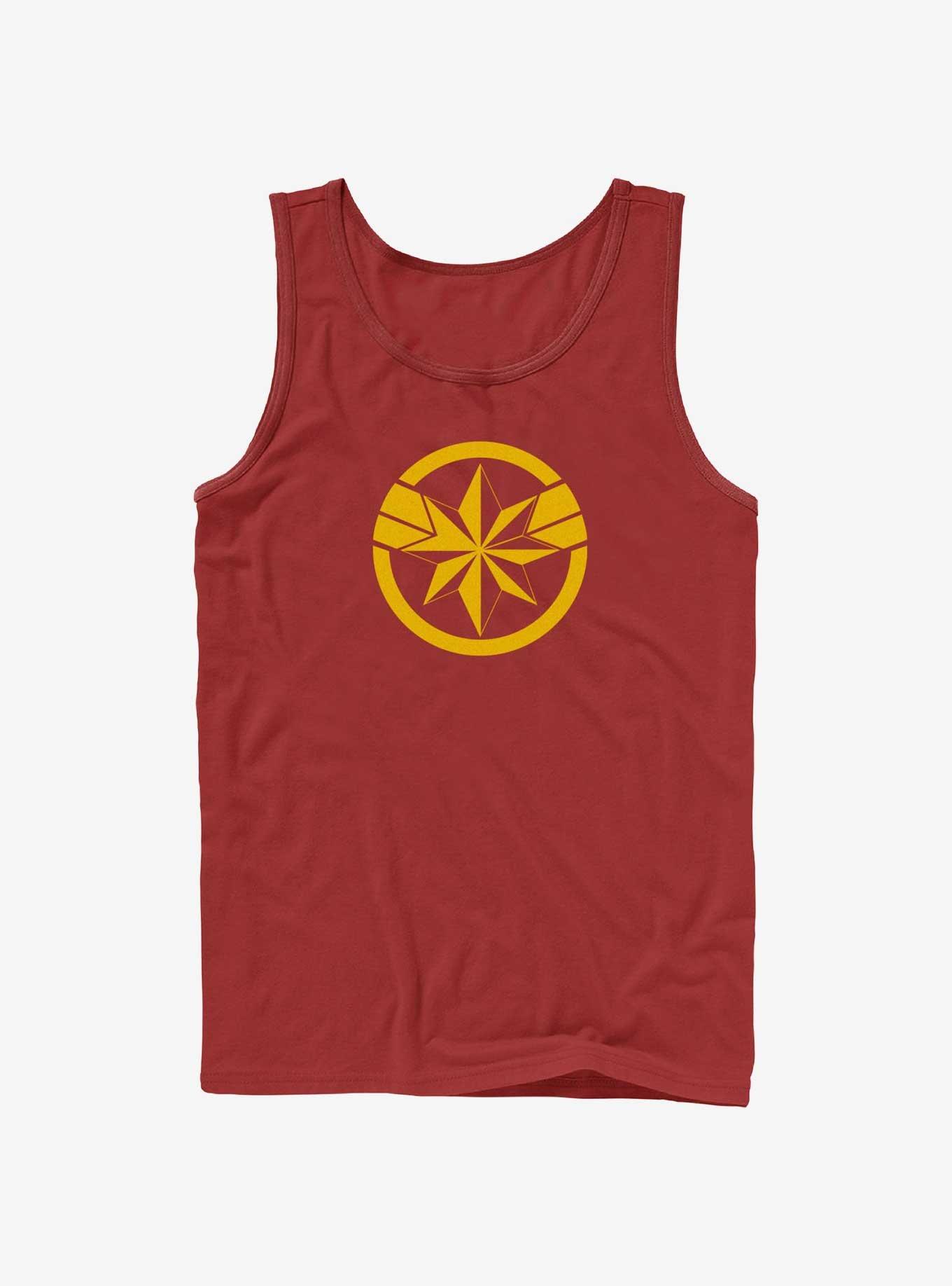 Marvel The Marvels Captain Marvel Insignia Tank, , hi-res