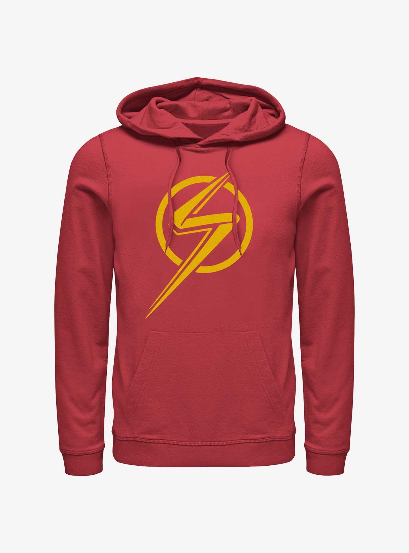 Marvel The Marvels Ms. Marvel Insignia Hoodie, RED, hi-res
