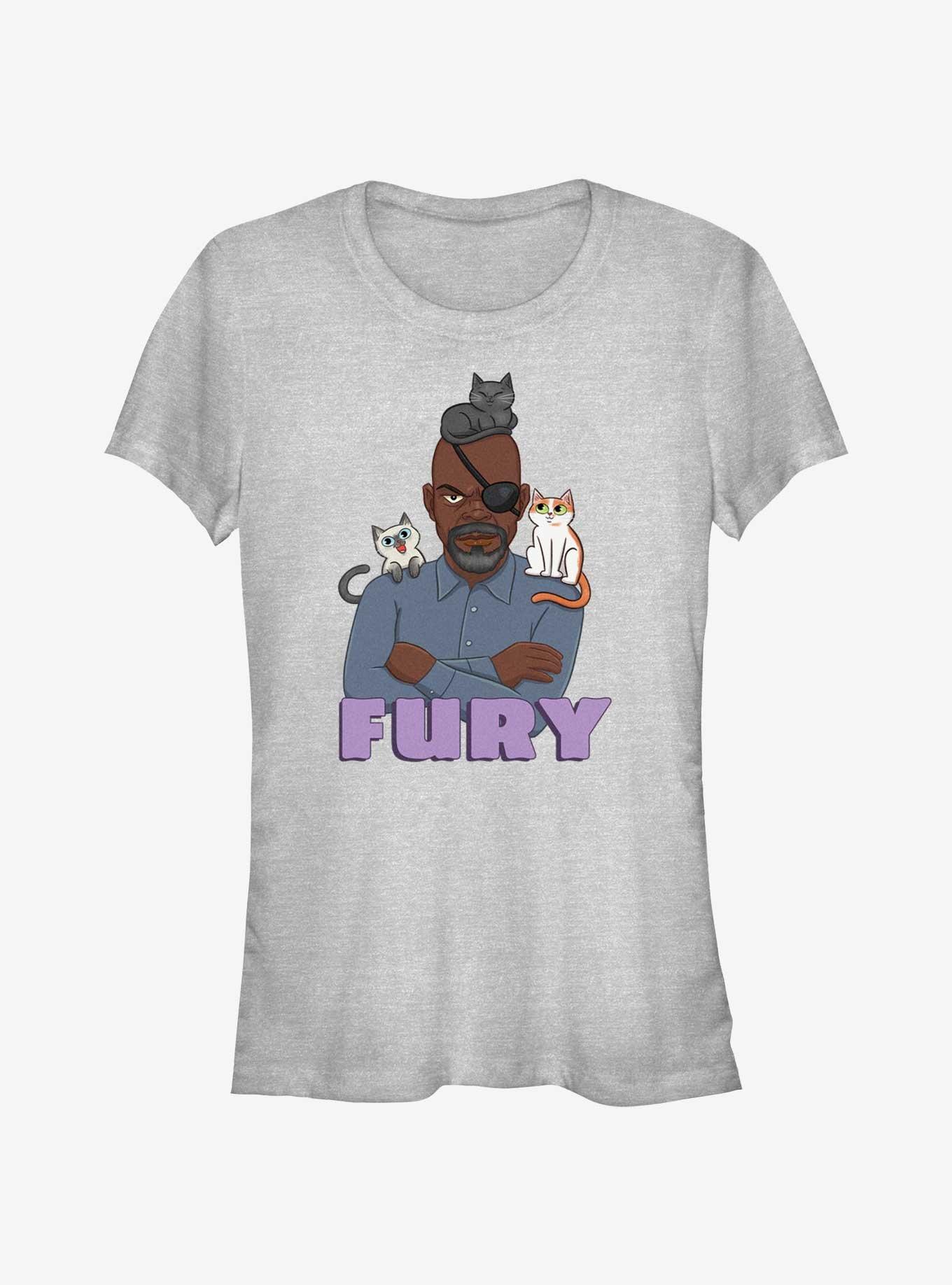 Marvel The Marvels Flerken Fury Girls T-Shirt